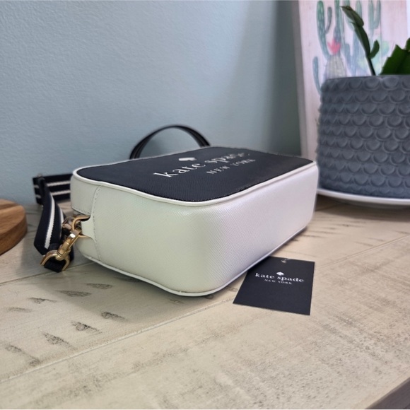 Kate Spade Black and Cream Crossbody Bag - Picture 11 of 14